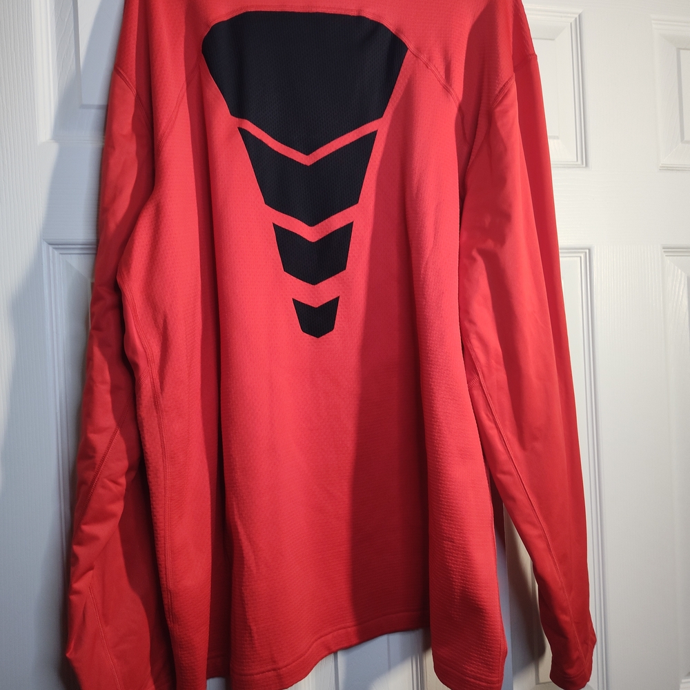 Nike Red 'R' Athletic Pullover - image 4